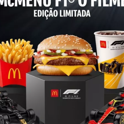 McDonald's apresenta coleção de brindes da F1 no McLanche Feliz com preços e datas
