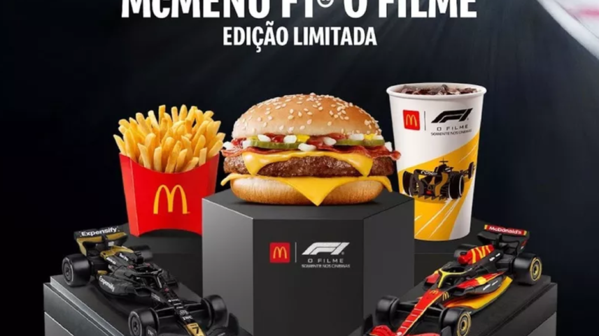 F1 terá linha de brindes no McLanche Feliz; confira imagens, preço e data (Foto: Reprodução)