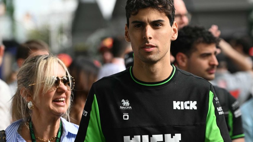 Gabriel Bortoleto: estreia como piloto da F1 no GP da Austrália (Foto: Paul Crock / AFP)