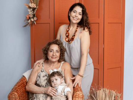 Daniela, Giovanna e Cristina morreram juntas em apartamento em Belo Horizonte (Foto: Reprodução/Instagram)