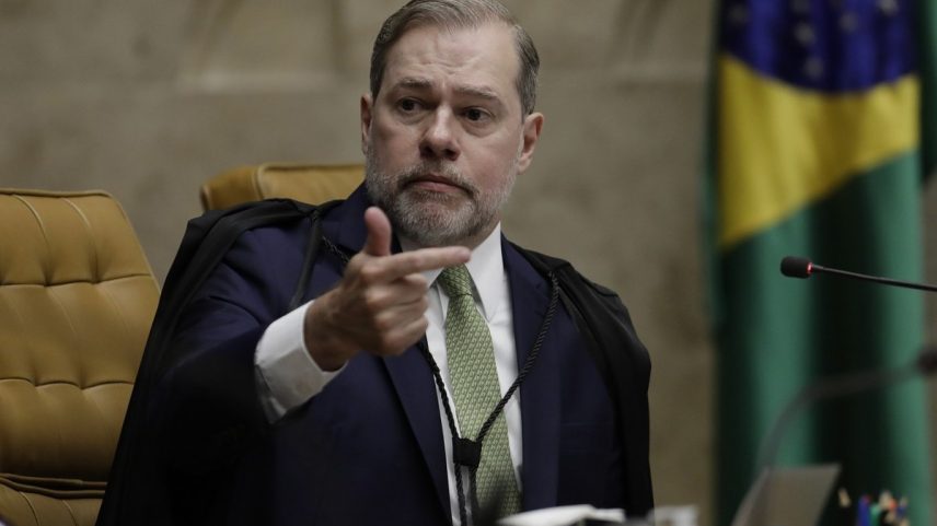 Ministro Dias Toffoli, do STF — Foto: Cristiano Mariz/Agência O Globo/27/11/2024