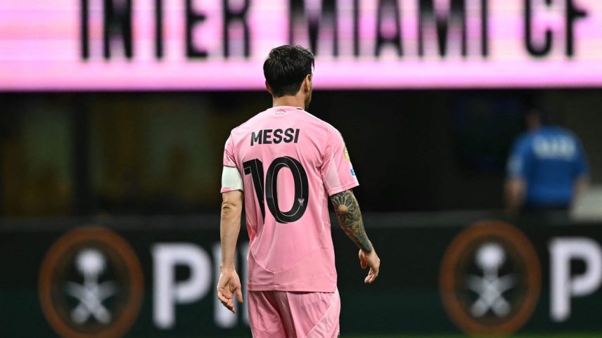 Lionel Messi é o rosto do Inter Miami (Foto: Paul ELLIS / AFP)