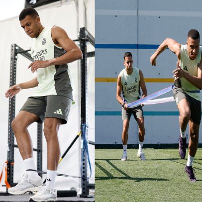 Mbappé apresenta perda de peso e treina desanimado após hospitalização
