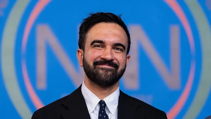 Mamdani fez história na semana passada ao se tornar o primeiro muçulmano americano a vencer uma corrida primária para prefeito na cidade de Nova York (Foto: Bloomberg via Getty Images)