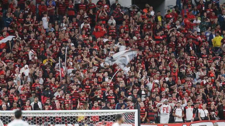 Torcida do Flamengo no Mundial de Clubes (Foto: Gilvan de Souza/Flamengo)