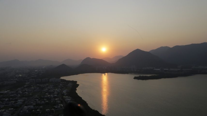 Rio de Janeiro visto de cima (Foto: Domingos Peixoto/Agência O Globo)