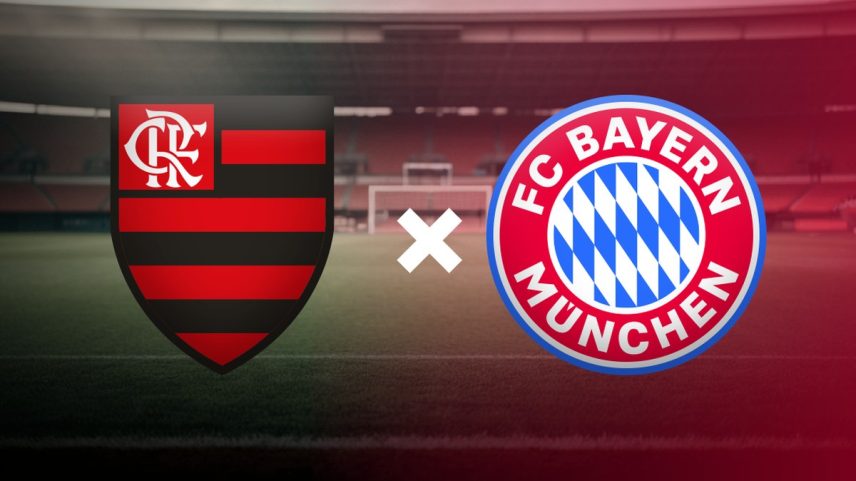 Flamengo x Bayern de Munique (Foto: Editoria de Arte)