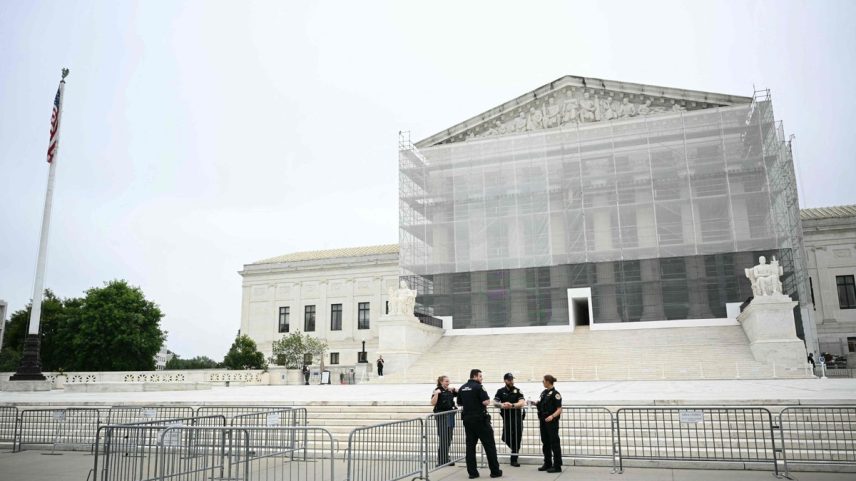 Prédio da Suprema Corte dos EUA, em Washington (Foto: Mandel NGAN / AFP)