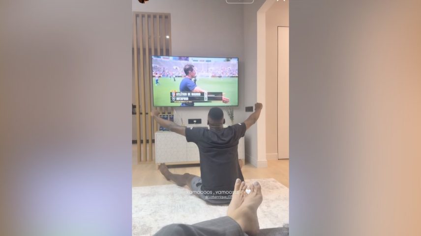 Luiz Henrique celebra classificação do Botafogo (Foto: Reprodução)