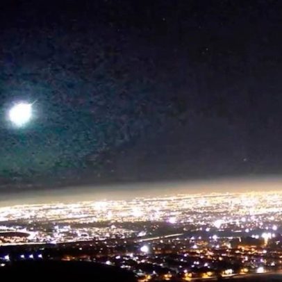 Meteoro causa explosão e ilumina céu de Brasília; assista ao vídeo do fenômeno