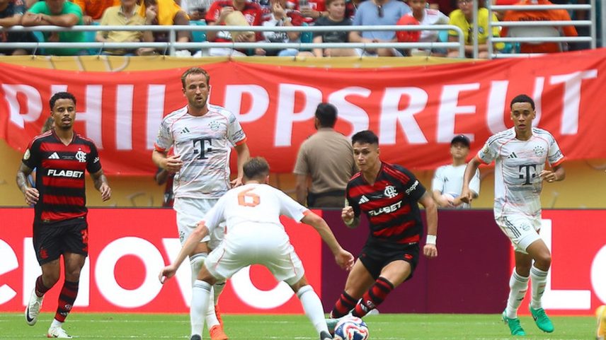 Flamengo teve muitos erros na partida contra o Bayern (Foto: Gilvan de Souza/Flamengo)