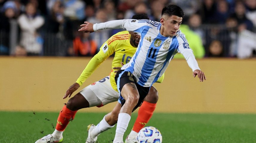 Almada desperta interesse de times da Europa (Foto: ALEJANDRO PAGNI / AFP)