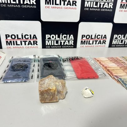 'Vovó do Tráfico' e comparsa são detidos com entorpecentes em Minas Gerais