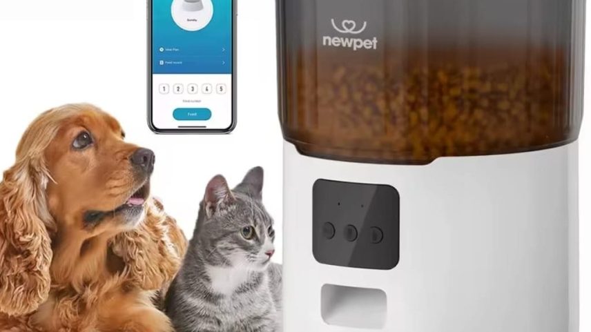 Comedouro digital para pets sai por R$ 226 no AliExpress (Foto: Divulgação AliExpress)