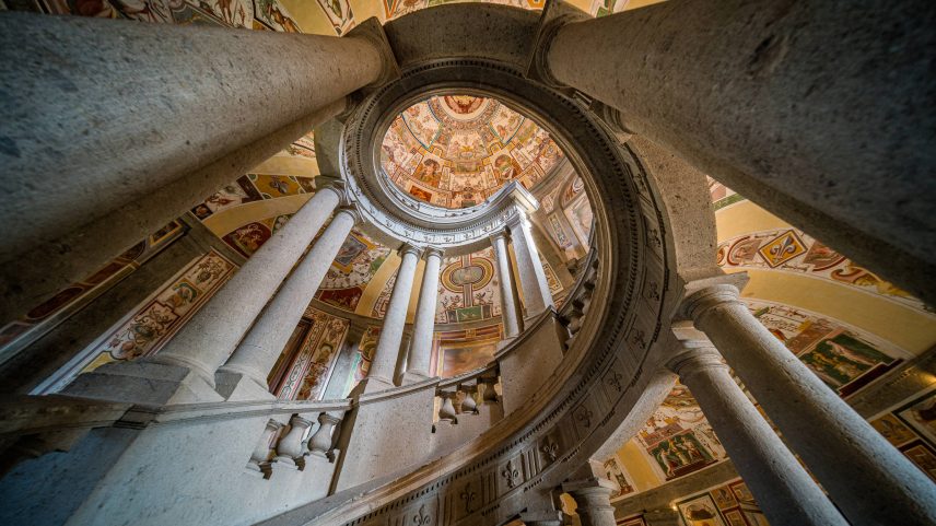 Villa Farnese, na cidade de Caprarola, na região do Lácio, na Itália (Foto: Gennaro Leonardi/Adobe Stock)