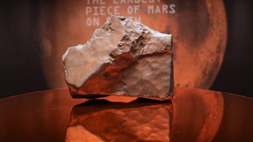 Maior pedaço de rocha de Marte na Terra foi comprada por um valor milionário (Foto: Selcuk Acar/Anadolu via Getty Images)