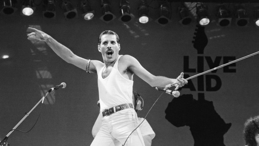 A apresentação lendária do Queen no Live Aid quase não aconteceu, diz o organizador Bob Geldof. (Foto: Reprodução)