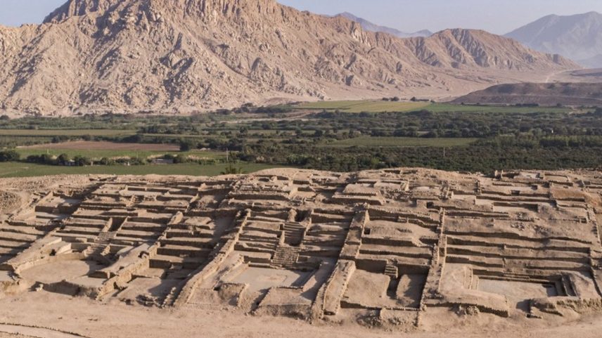 A cidadela Peñico, na província de Huaura, no Peru, é aberta à visitação após oito anos (Foto: AFP Photo / Zona Arqueologica Caral / Handout)