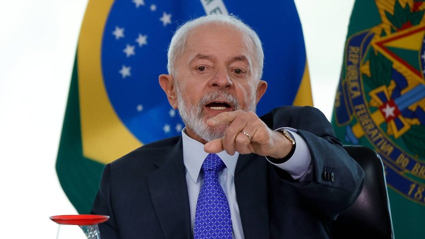 O presidente Lula em reunião com empresários da indústria de alimentos (Foto: Pedro Ladeira/Folhapress)