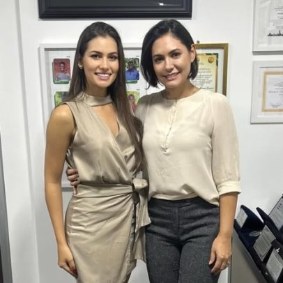 Esposa de Amado Batista é vista ao lado de Michelle Bolsonaro em evento social