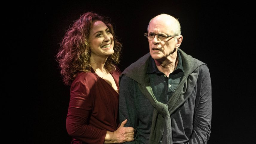 Eliane Giardini e Marcos Caruso na peça 'Intimidade Indecente' (Foto: Ricardo Brajterman/Divulgação)