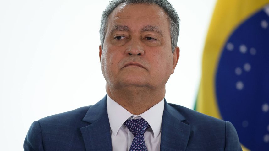 Ministro da Casa Civil, Rui Costa, durante cerimônia no Palácio do Planalto (Foto: Pedro Ladeira - 28 nov. 24 /Folhapress)