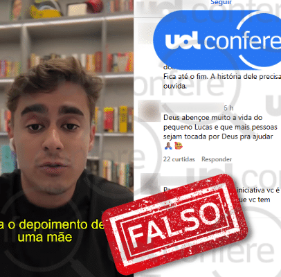 Vídeo de Nikolas Ferreira é usado em campanha falsa sobre menino Lucas