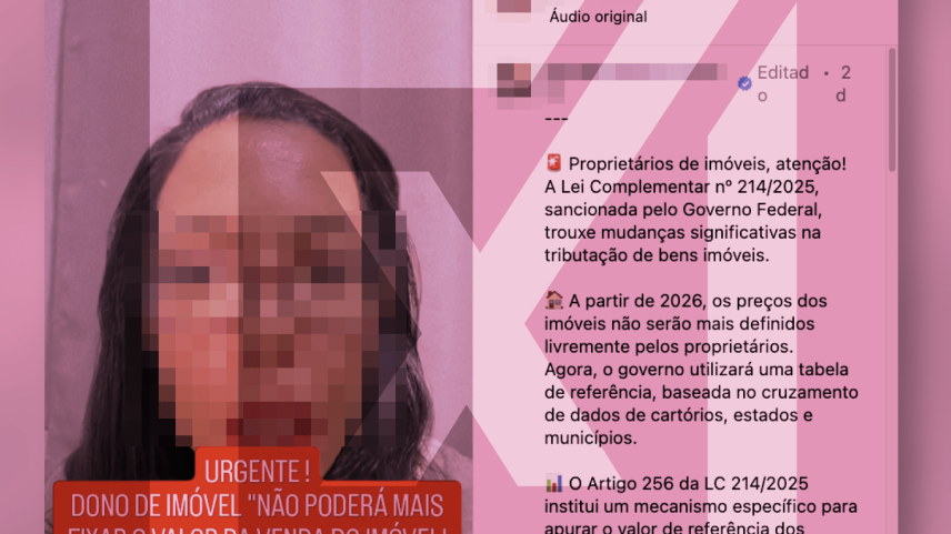 Reforma tributária mantém a livre negociação de preços de imóveis (Foto: Projeto Comprova)