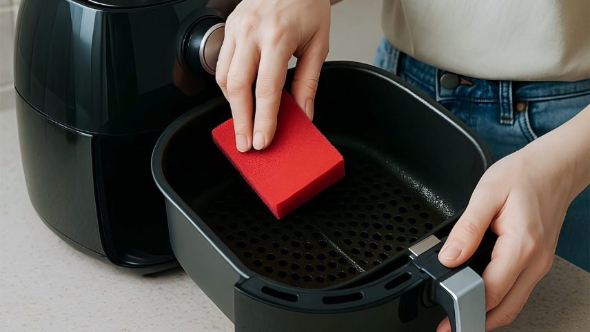 Esponja para air fryer da Limppano: primeira do tipo no mundo (Foto: Divulgação)