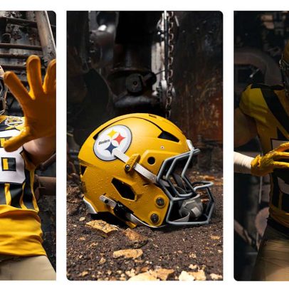 Steelers usam uniformes retrô de 1933 contra os Packers na Semana 8