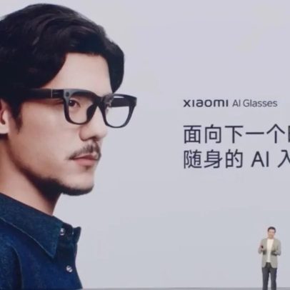 Xiaomi lança óculos com inteligência artificial e promete preços mais acessíveis