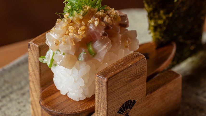 Hand Roll Yellowtail: uma das atrações do novo cardápio. (Foto: Divulgação)