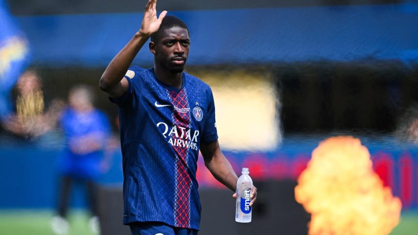 Principal nome do PSG, Dembélé precisou se 'reinventar' para se adequar a time de Luis Enrique (Foto: David Ramos / Getty Images via AFP)