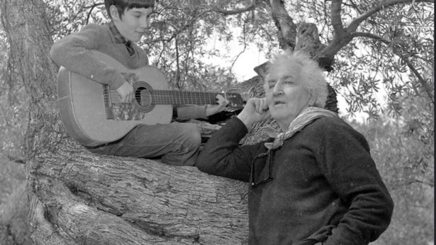 Tomás e Robert Graves em 1964. Fotografia cedida por Libros del Kultrum. (Foto: Libros del Kultrum)