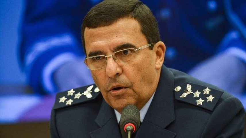 Brigadeiro Carlos Almeida Baptista Jr., comandante da Aeronáutica (Foto: Marcelo Camargo/Agência Brasil)