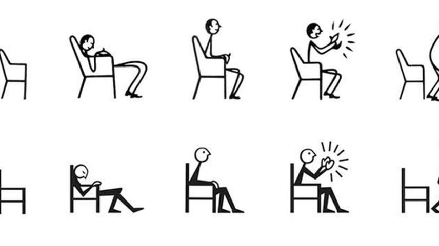 O Bonequinho original (acima) criado por Luís Sá e o redesenho por Marcelo Monteiro. (Foto: Luís Sá e Marcelo Monteiro)