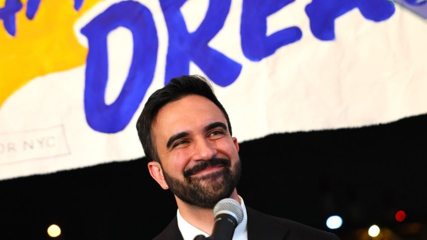 Zohran Mamdani, candidato democrata a prefeito de Nova York (Foto: Michael M. Santiago/Getty Images)