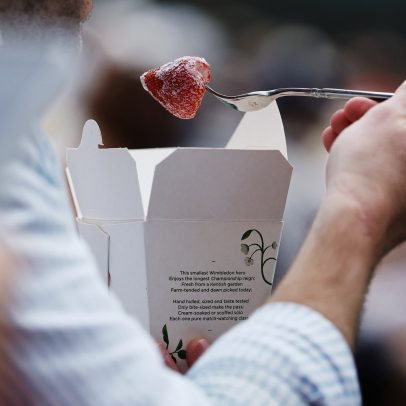 Wimbledon eleva preço dos morangos com creme após 15 anos sem mudanças