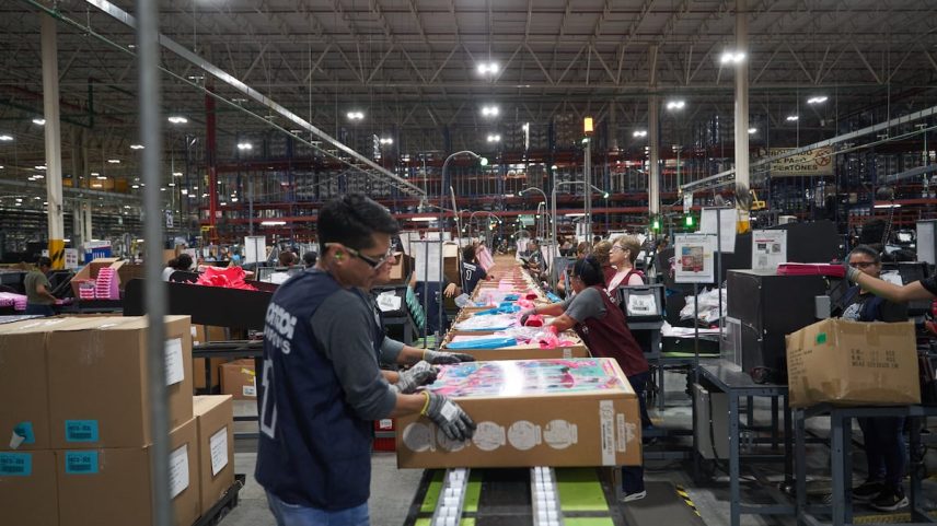 Planta da Mattel Inc., em General Escobedo, Nuevo León, (México), no dia 8 de outubro de 2024. (Foto: MAURICIO PALOS/Bloomberg)
