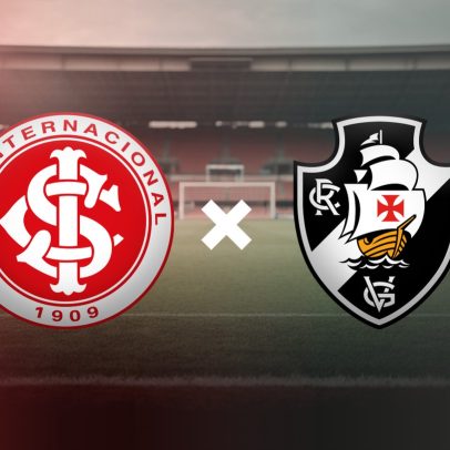 Internacional e Vasco se enfrentam ao vivo no Campeonato Brasileiro