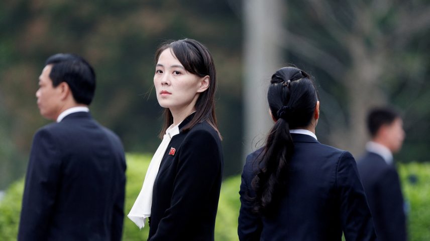 Kim Yo Jong, irmã do líder norte-coreano (Foto: REUTERS/Jorge Silva/Pool)