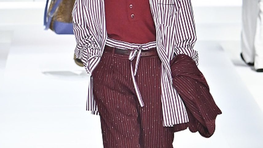 Desfile de verão 2026 da Dolce & Gabbana: pijamas em alta (Foto: GettyImages)