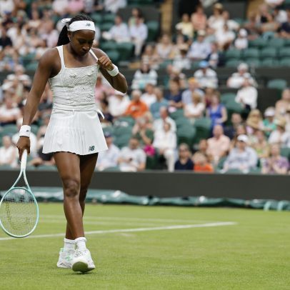 Coco Gauff é surpreendentemente eliminada na primeira rodada de Wimbledon