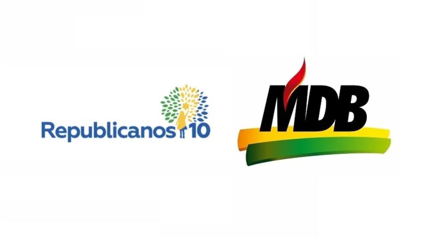 Republicanos e MDB (Foto: Reprodução)