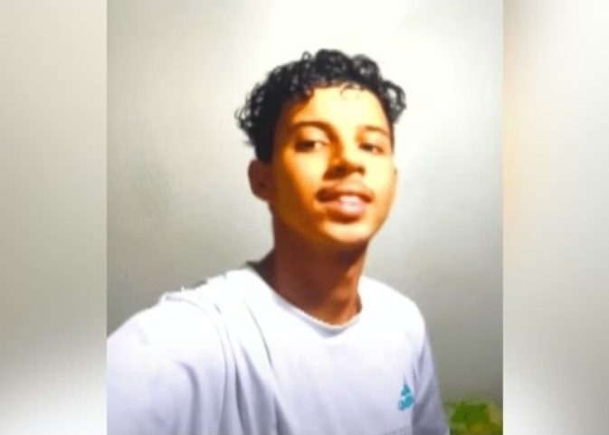 Lucas da Silva Santos passou mal após comer o bolo supostamente envenenado (Foto: Reprodução)