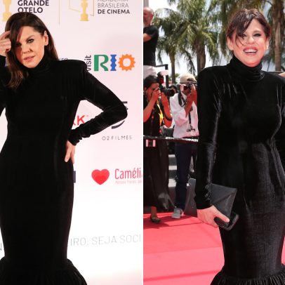 Bárbara Paz usa vestido de Cannes em novo evento e fala sobre a escolha