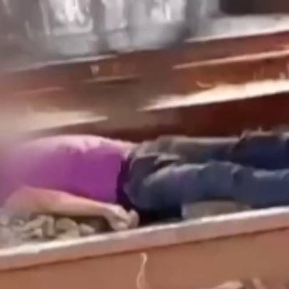 Homem é indiciado por deitar em trilho da CPMT para gravar vídeo na internet