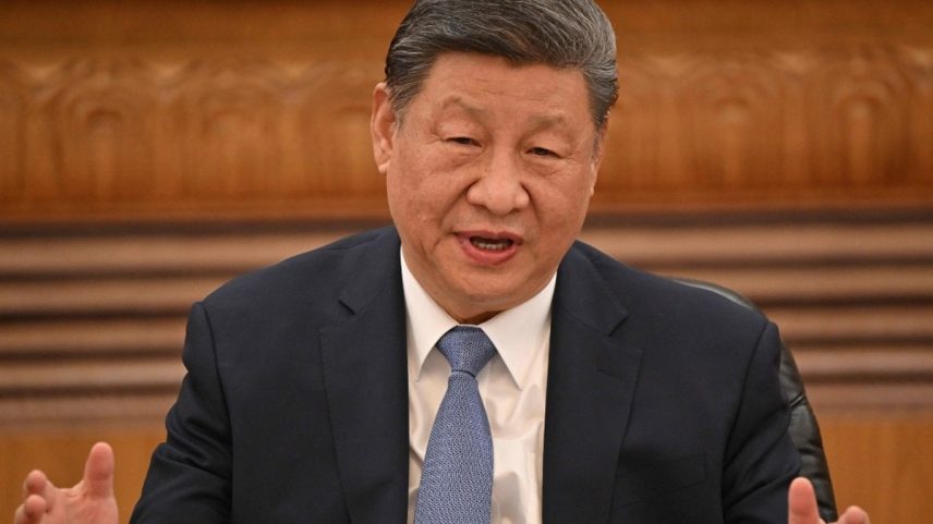 Xi Jinping, presidente da China — Foto: Adek Berry/AFP