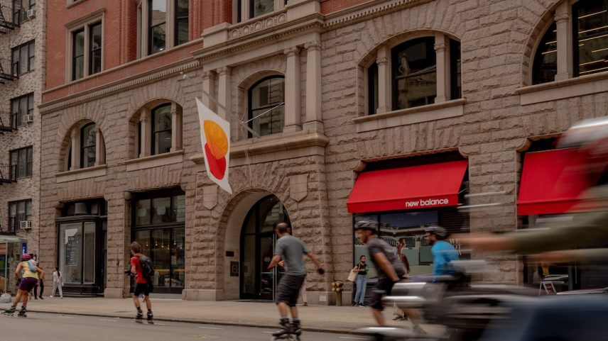 O escritório da Mastercard no Flatiron District de Nova York, EUA, na quinta-feira, 5 de agosto de 2021. A Mastercard Inc. reformou um edifício do século XIX no Flatiron District de Manhattan para a era híbrida do trabalho em escritório trazida pela pandemia global. (Foto: Amir Hamja/Bloomberg)