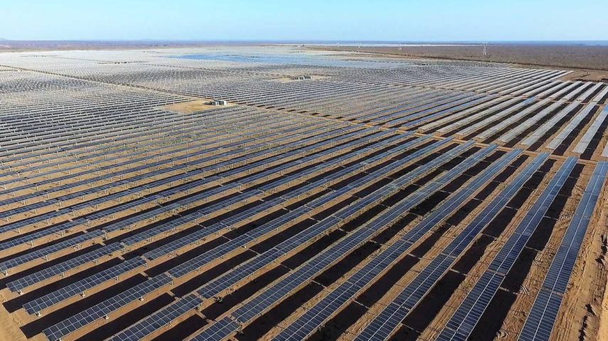 Usina solar no Nordeste (Foto: Divulgação/Enel)